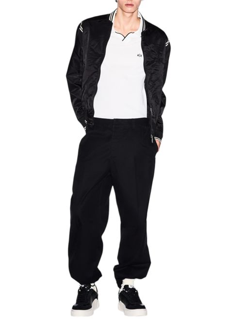 Polo classica in piqué di cotone traspirante ARMANI EXCHANGE | Polo | XM002401 AF10366U0009